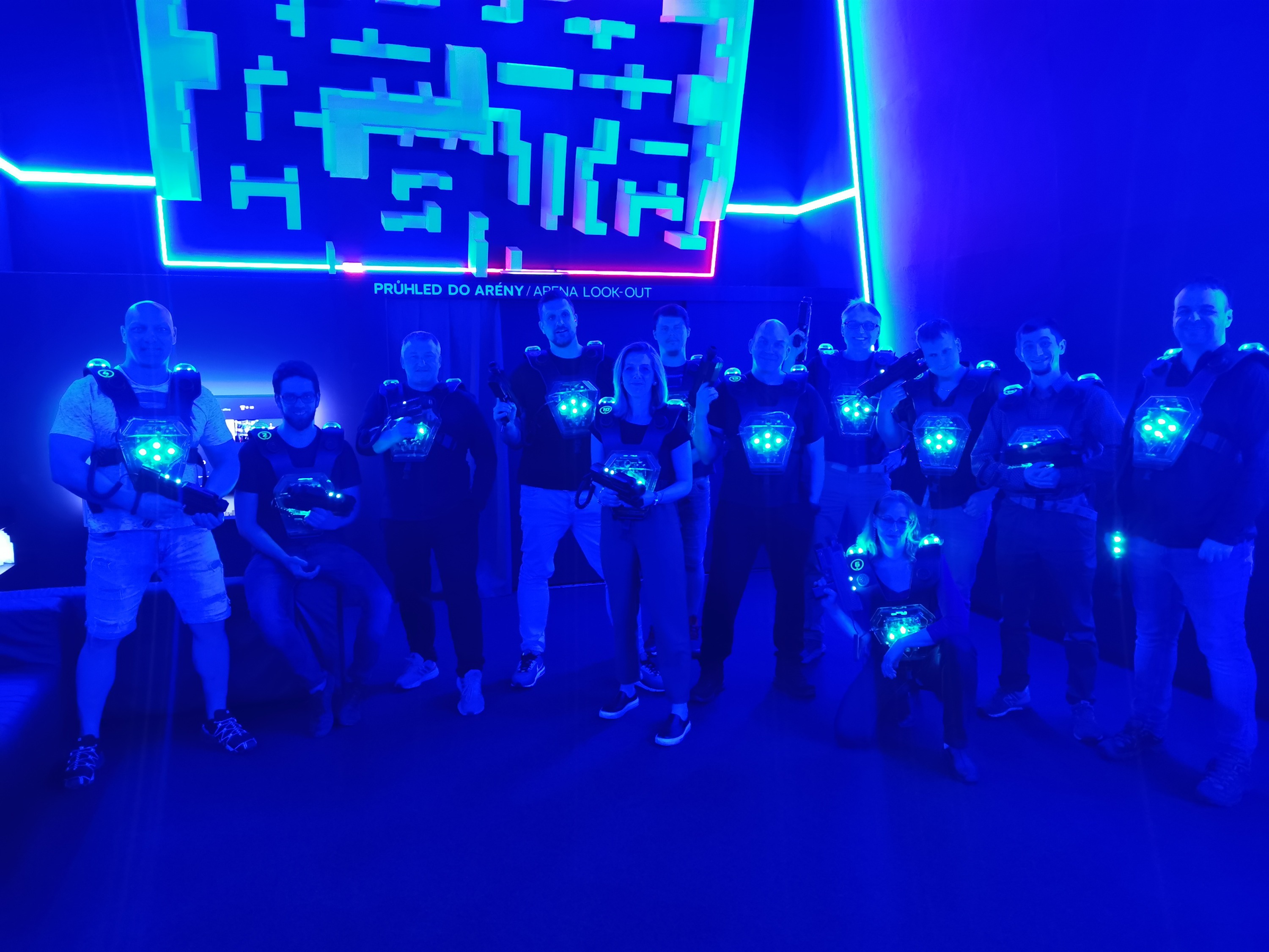 Teambuilding - laser game v Brně